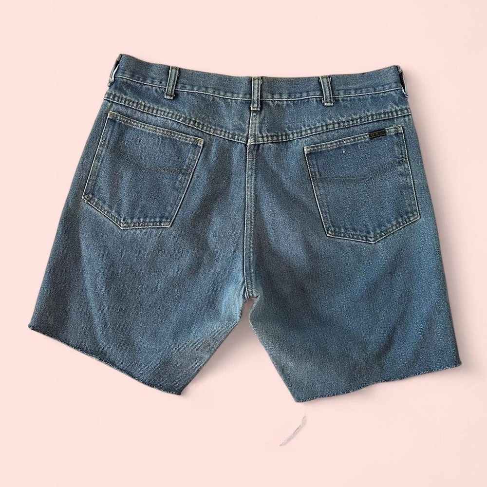 Vintage 80s Roebucks Denim Jean Shorts Vintage Summer Cutoff Jorts